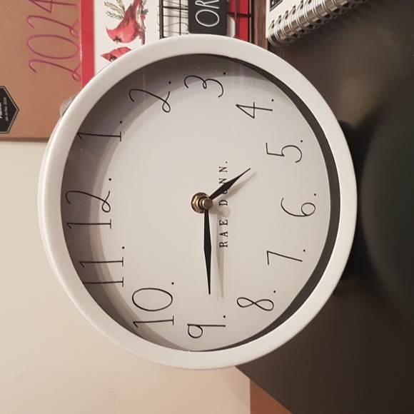 Rae Dunn Clock - Picture 3 of 6